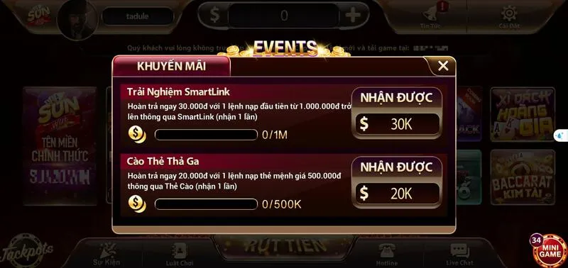 Sunwin 24 Chương trình Event được cập nhật liên tục tại cổng game