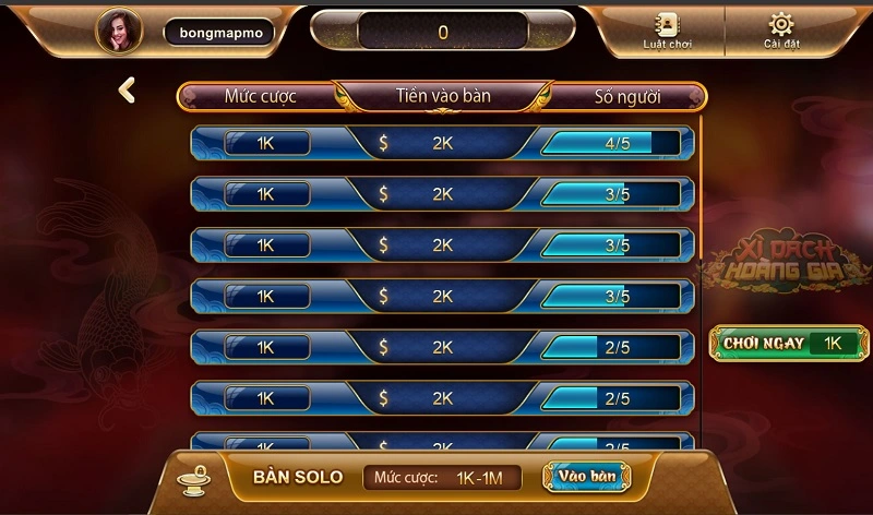 Xì Dách Sunwin Bật Mí Những Lối Chơi Kinh Điển Vạn Người Mê 6 Chọn bàn cược hợp lý giảm thiểu số tiền thua cược