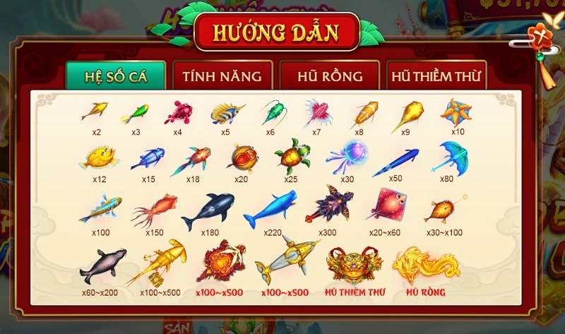 Bắn Cá Sunwin Chinh Phục Đại Dương Nổ Hũ Thưởng Khủng 3 Luật chơi đơn giản và mức thưởng khủng trong bắn cá Sunwin
