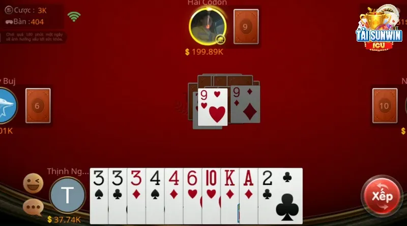 Tiến Lên Miền Nam Sunwin - Đặt 1 Ăn 10 Thưởng Không Giới Hạn 3 Luật chơi đơn giản, dễ hiểu và có sức hút riêng