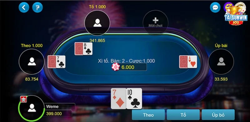 Xì Tố Sunwin - Luật Chơi, Quy Tắc Và Các Thuật Ngữ Cần Biết 3 Luật chơi tổng quan của game bài xì tố