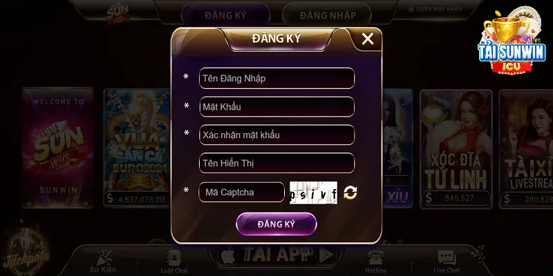 Ông đồ sunwin slot game hot hit đáng chơi nhất năm 2024 5 Biểu mẫu đăng ký tài khoản sunwin cho hội viên mới