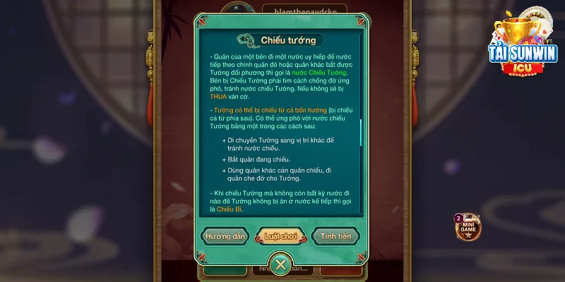 Review cờ úp sunwin và hướng dẫn chơi cho người chơi mới 4 Thông tin quyền chiếu tướng mà người chơi mới nên biết