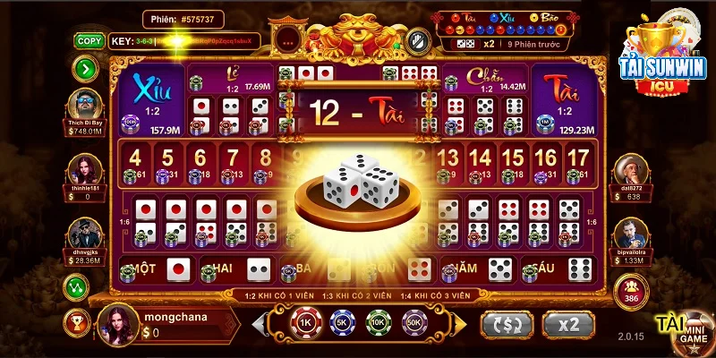 Sicbo sunwin - Trải nghiệm chơi tài xỉu với cổng game uy tín 2 Trải nghiệm cá cược sicbo hấp dẫn tại cổng game sunwin
